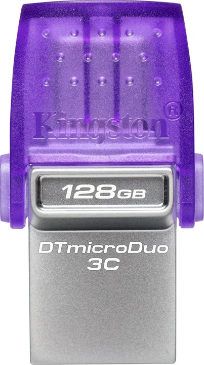 Produktbild Kingston DataTraveler microDuo 3C (128 GB, USB-C, USB 3.2)
