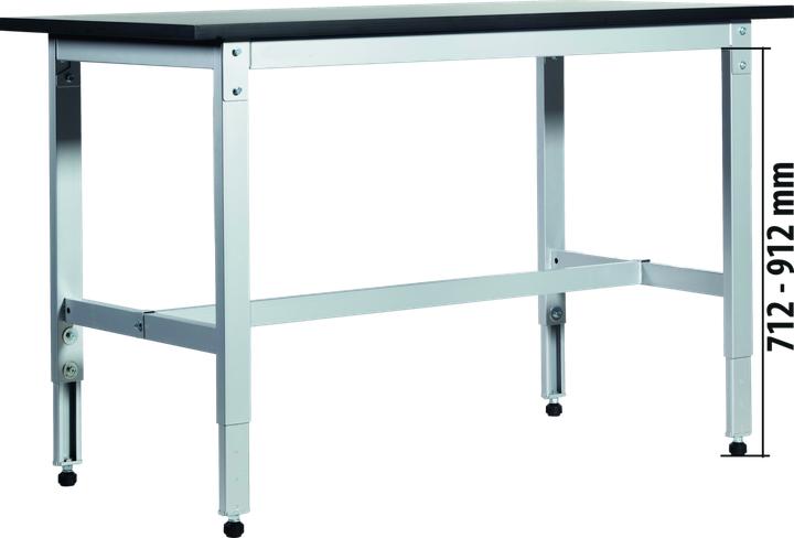 Widmer Work table height adjustable 1800 mm (75 cm, 180 cm)