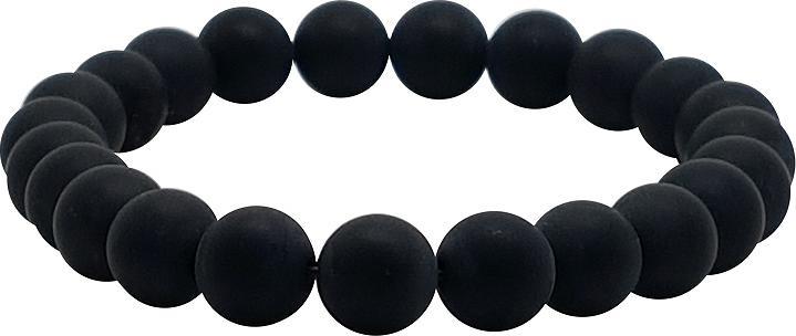 Immagine prodotto Leyda Bracciale in onice (18 cm, Pietra colorata)
