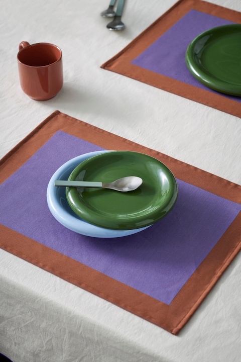 Actual product image HAY - Ram Place Mat - Purple (1 x)