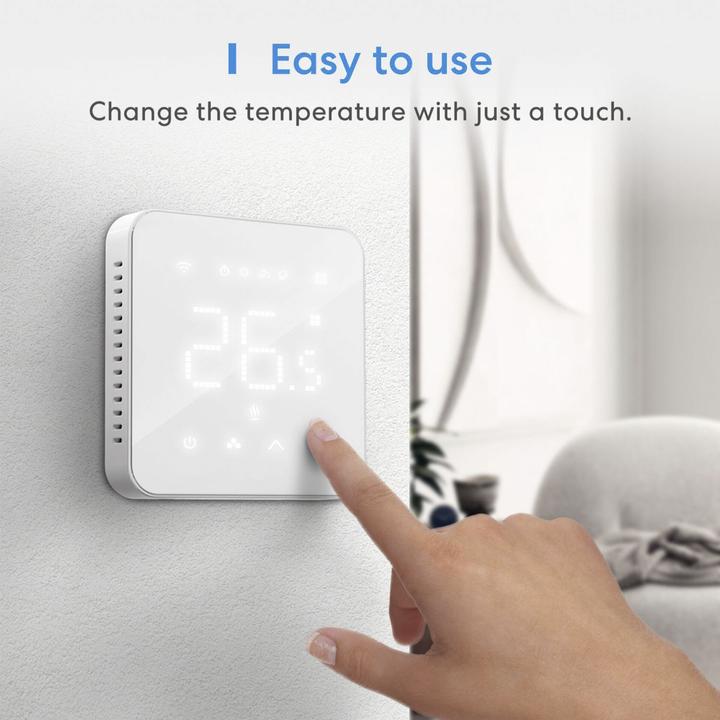 Actual product image Meross Smart Wi-Fi Thermostat