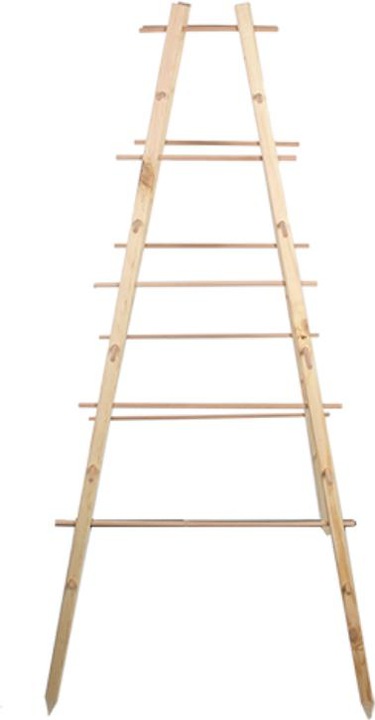 Esschert Design Pflanzenstütze Pyramide aus Holz (65.50 cm, 65.50 cm)