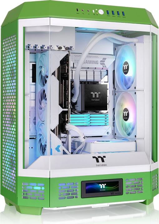 Produktbild Thermaltake The Tower 600 (hellgr?n, Tempered Glass x 3) (ATX, mATX, Mini-ITX)