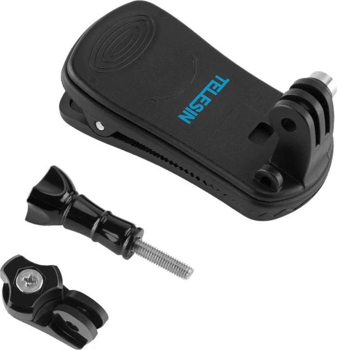 Produktbild Telesin Backpack clip mount for sports cameras (GP-JFM-003) (GoPro Hero 8, DJI Osmo Action)