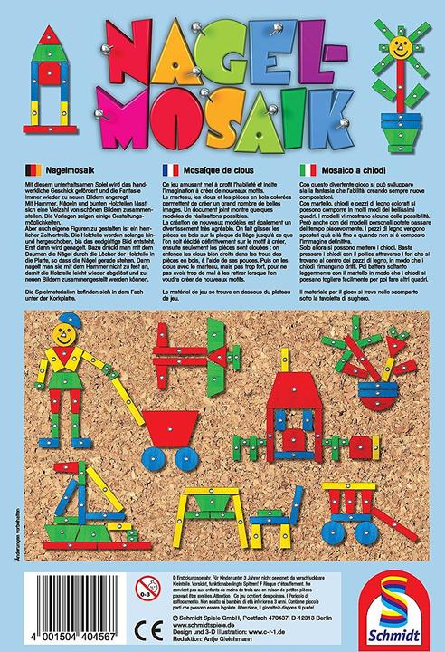 Image du produit Schmidt Spiele Mosaïque de clous (Allemand)