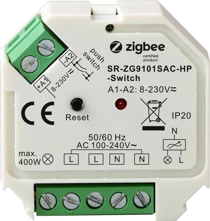 Sunricher Funk-Schaltaktor ZigBee 3.0 (Schaltaktor)