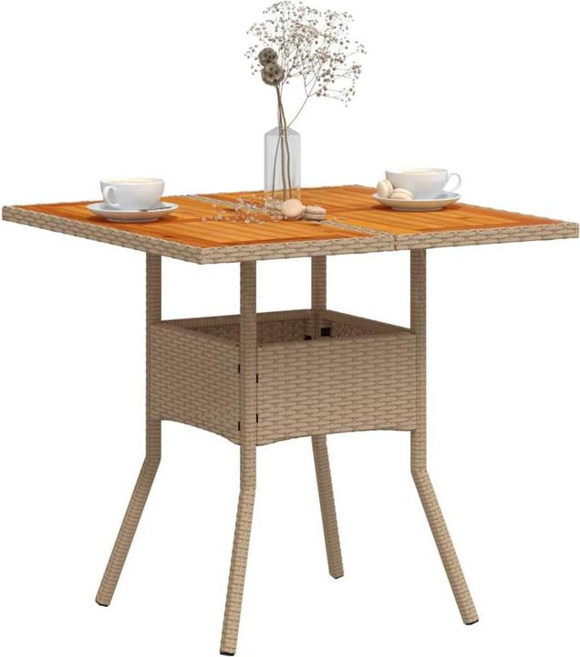Produktbild vidaXL Gartentisch (80 x 80 x 75 cm)
