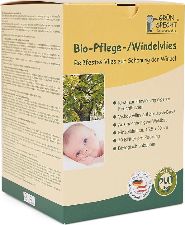 Grünspecht Couche polaire bio 70 feuilles (70 pcs)