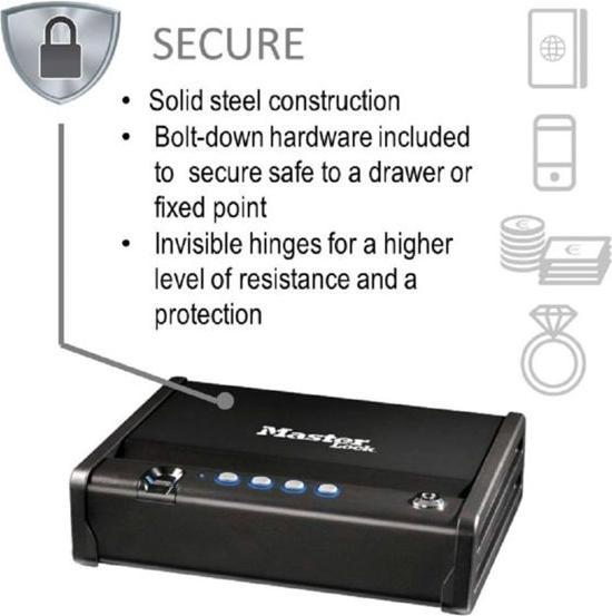 Produktbild Master Lock Fingerabdruck-Safe (2.34 l)