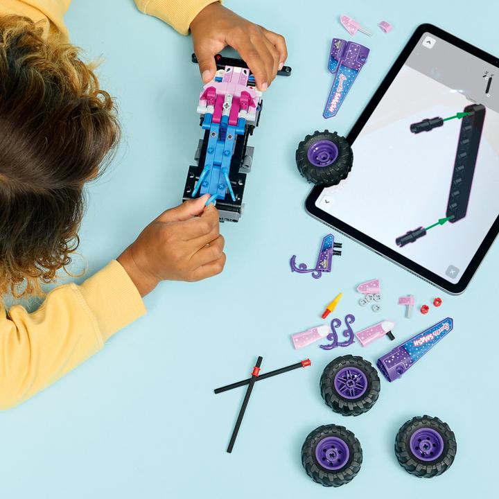 Actual product image LEGO Monster Jam Sparkle Smash mit Rückziehmotor (42220, LEGO Technic)