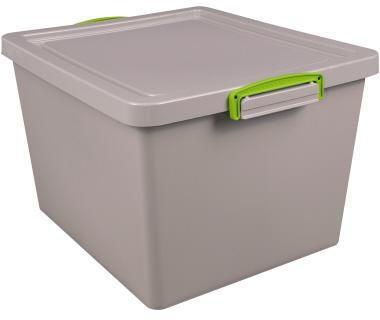 Actual product image Really Useful Box Storage box 33.5-NST-RDG 33.5l nestable grey (46 x 38.3 x 28.5 cm, 33.50 l)
