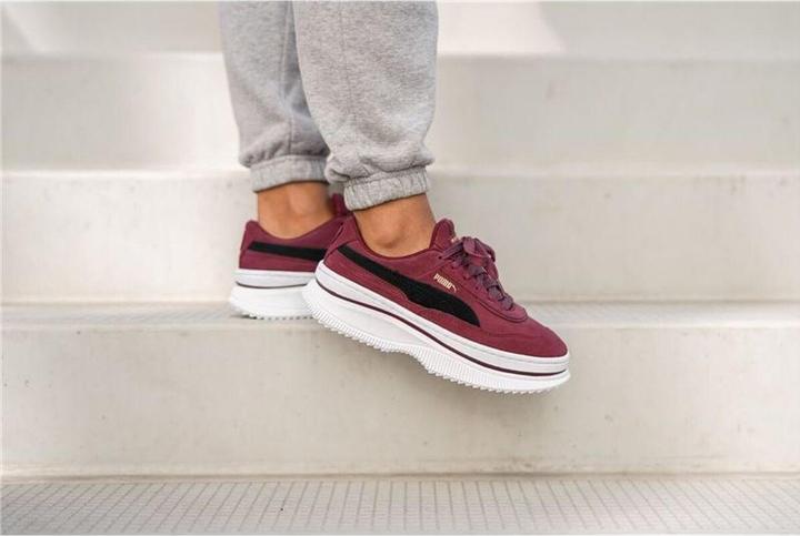 Produktbild Puma Damen Sneaker deva Suede Dunkelrot (38)