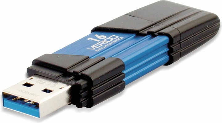 Actual product image Verico USB-STICK 512GB USB 3.1, MKII, metal housing Blue retail (512 GB, USB 3.1)