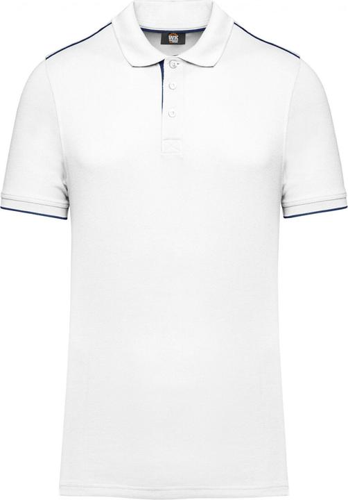 Blanc/navy