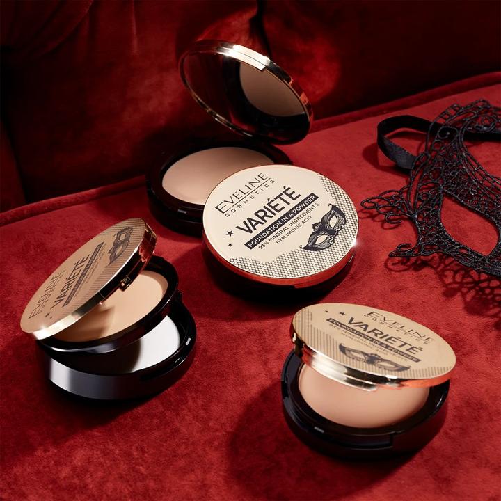 Actual product image Eveline Variete Mineral Foundation In Powder For Face 01 Light 8G (Light)