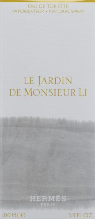 Actual product image Hermès The Jardin de Monsieur Li (Eau de toilette, 100 ml)