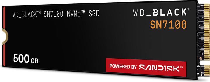 Image du produit WD Black SN7100 powered by SANDISK (500 Go, M.2 2280)