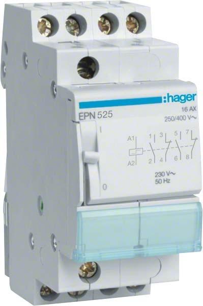 Hager HAG EPN525 2S 2Ã 16A 230V Interrupteur à distance