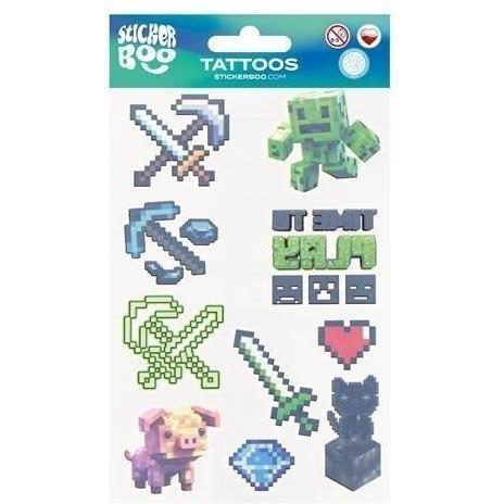 Sticker Boo Pixel-Tattoos (48998721)