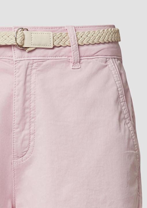 Produktbild S.Oliver Hose Shorts mit geflochtenem Gürtel und Garment Dye (46)