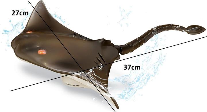 Actual product image Totally Tech RC Stingray 2.4 Ghz with light