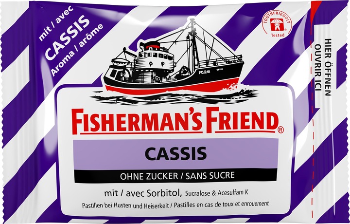 Produktbild Fisherman's Friend Cassis (1 Stk., 25 g)