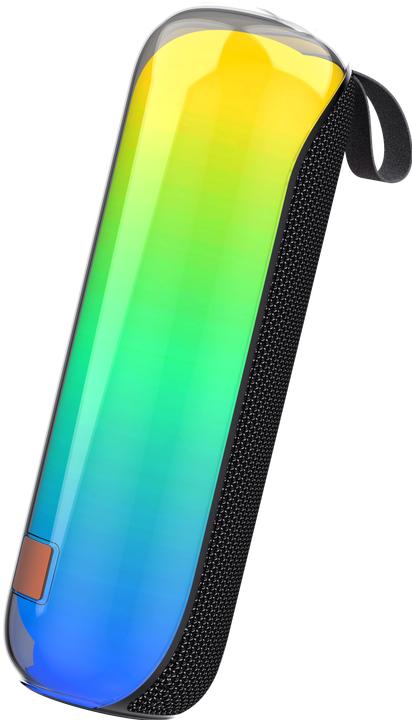 Produktbild 2GO Bluetooth Lautsprecher Acoustic Glow mit RGB-Lichtshow (4 h, Akkubetrieb)