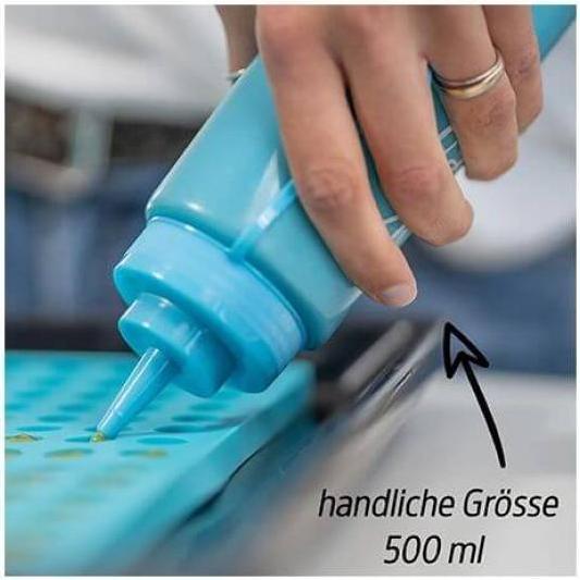 Actual product image Collory Dosing bottles green/pink/turquoise (0.50 l)