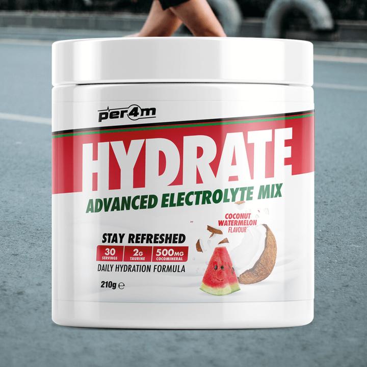 Image du produit Per4m Hydrate Advanced Electrolyte Mix (Noix de coco, Pastèque)