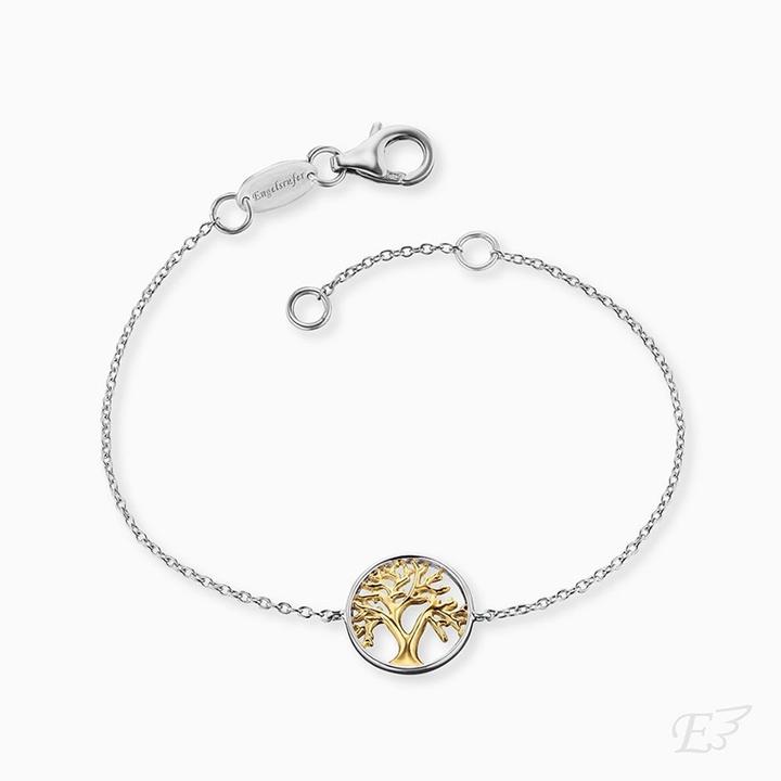 Immagine prodotto Engelsrufer Bracciale con l'albero della vita (19 cm, Argento 925)