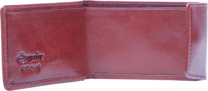Actual product image Esquire Toscana ladies' wallet leather 9.5 cm