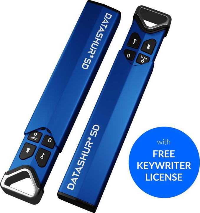 Actual product image iStorage datAshur SD Dual Pack (32 GB, USB-C)