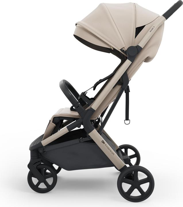 Actual product image KinderKraft Compact Stroller NUBI 3 beige