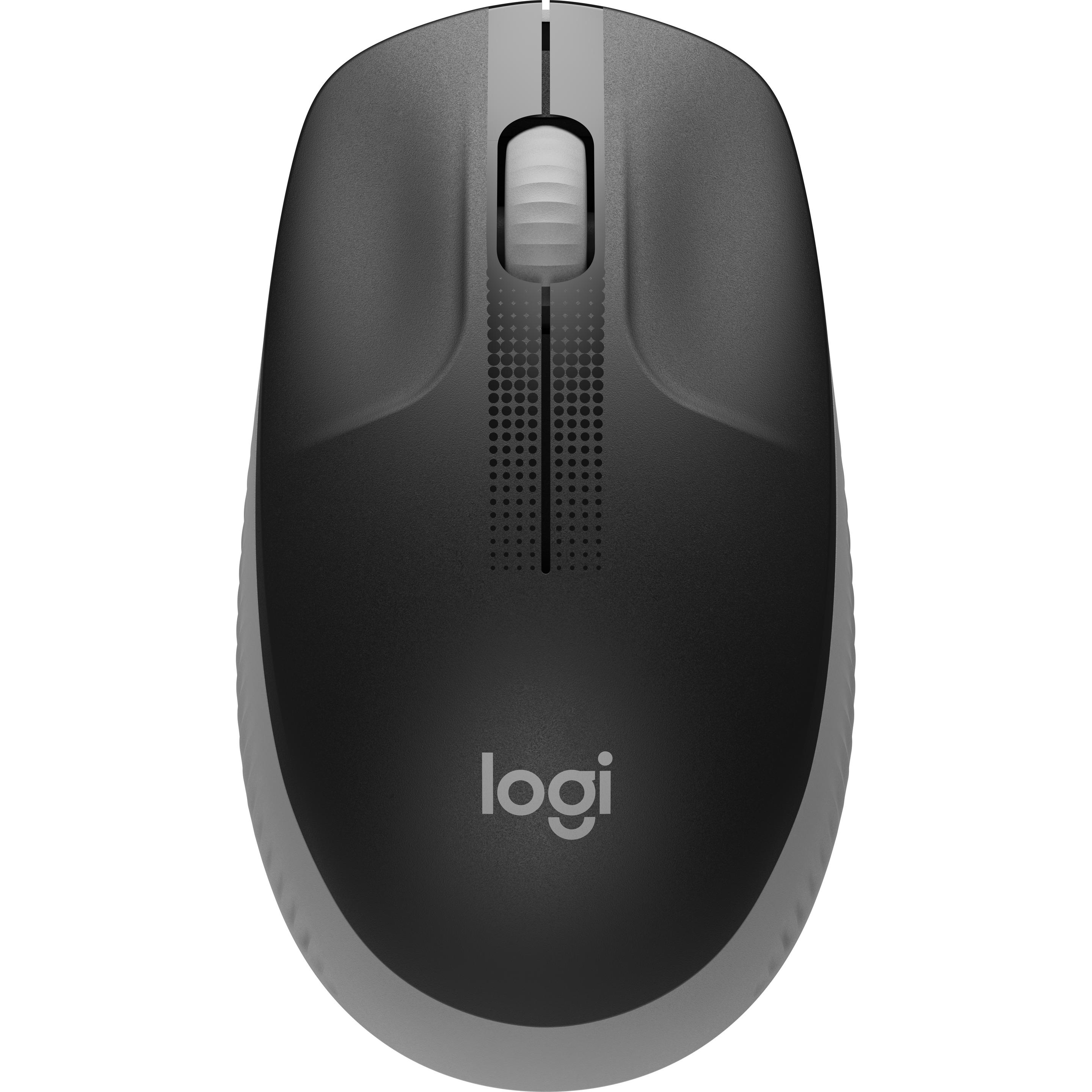 Logitech M190 (Kabellos), Maus, Grau