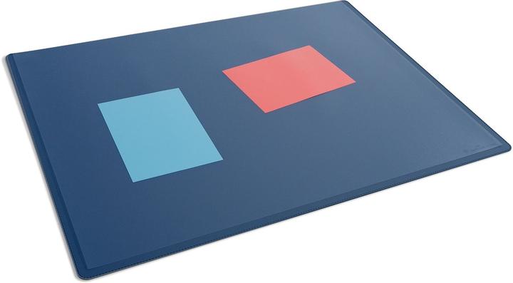 Actual product image Durable Desk pad with cover, PP, dark blue