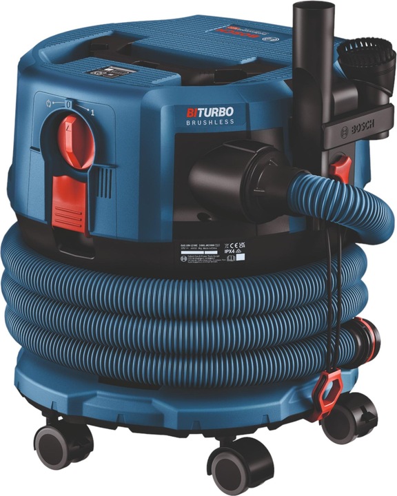 Image du produit Bosch Professional Aspirateur sans fil GAS 18V-12 MC, version Solo (Aspirateur eau et poussière)