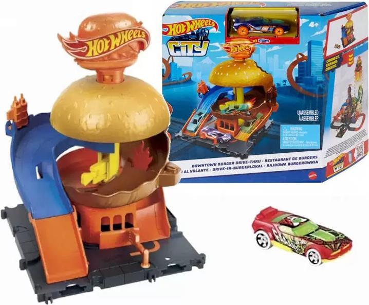 Produktbild Hot Wheels City Downtown Track Set Assortment