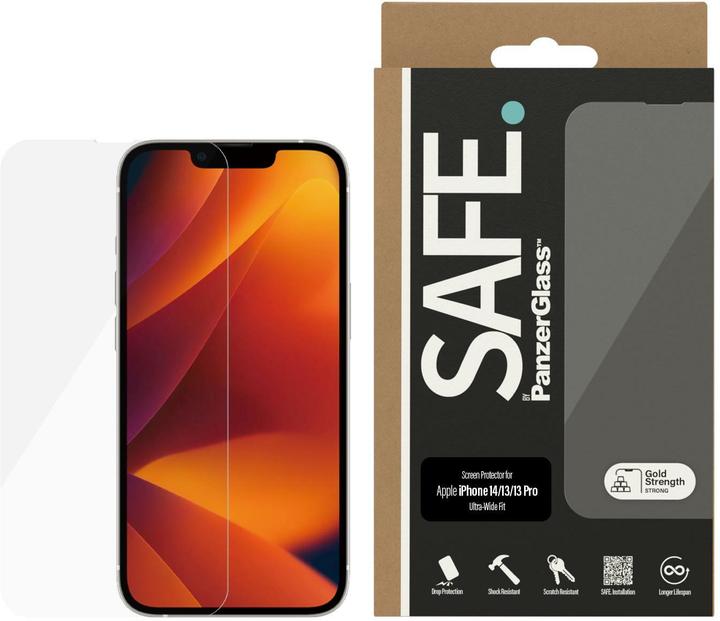 Produktbild PanzerGlass Safe. (1 Stk., Apple iPhone 13, Apple iPhone 14)