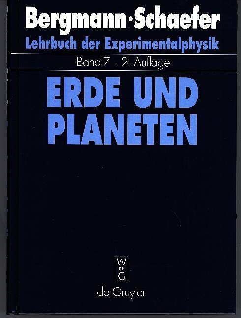 Produktbild Lehrbuch der Experimentalphysik 7. Erde und Planeten (Deutsch, Wilhelm Raith, 2001)