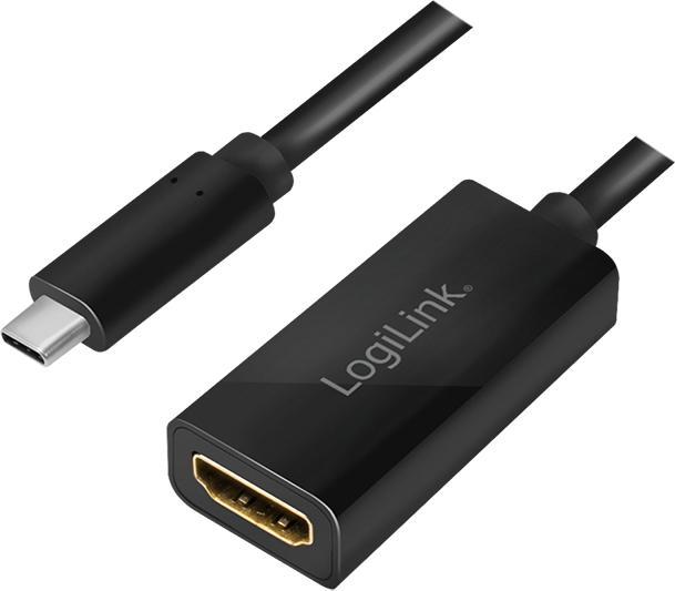 Image du produit LogiLink Adaptateur graphique USB 3.2, USB-C (0.15 m, HDMI)
