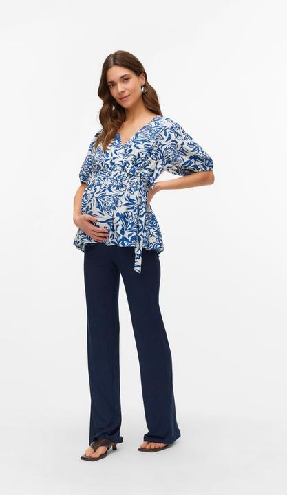 Produktbild Mamalicious Normal geschnitten V-Ausschnitt Top Bluse (L)