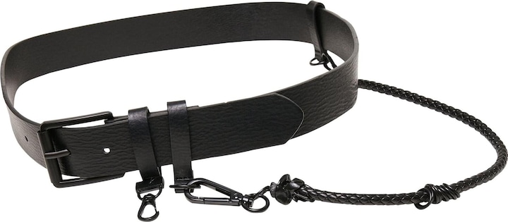 Image du produit Urban Classics Ceinture en cuir d'imitation avec porte-clés (L)