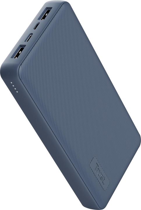 Produktbild Trust POWER BANK USB 20000MAH/PRIMO BLUE 25026 (20000 mAh, 15 W, 74 Wh)