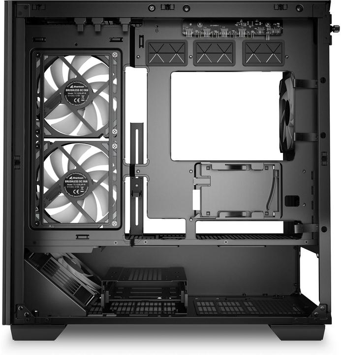 Produktbild Sharkoon PC-Gehäuse ELITE SHARK CM100 Schwarz, Unterstützte (mATX, Mini-ITX)