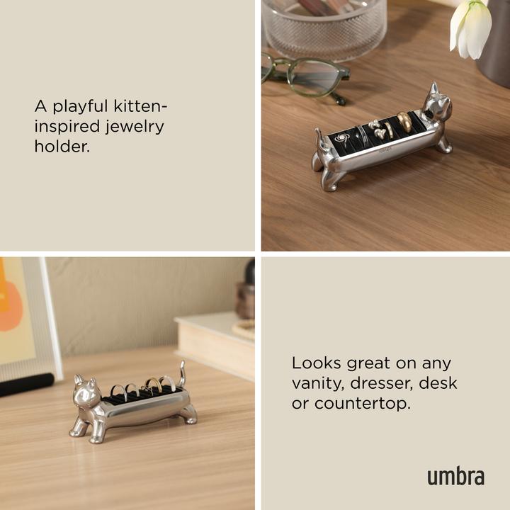 Produktbild Umbra Ali Cat Ring Holder Chrome
