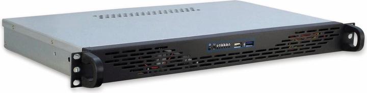 Intertech IPC 1HU-K-125L 48,26cm 19Zoll 1HE IPC-Gehaeuse entw. 1x 8,9cm 3,5Zoll int. o 2x 6,35cm 2,5Zoll i...