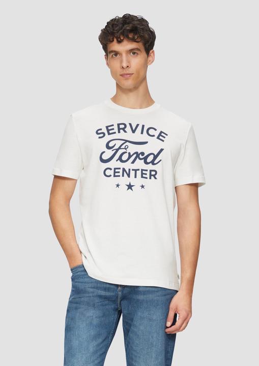 Produktbild S.Oliver T-Shirt Baumwoll-T-Shirt mit Ford®-Print (L)