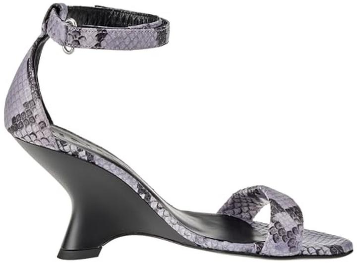 Produktbild Pinko Beethoven ZY1 Sandalen aus Leder mit Druck und Blockabsatz (40)