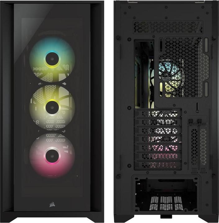 Produktbild Corsair iCUE 5000X RGB TG (ATX, mATX, Mini-ITX, E-ATX)
