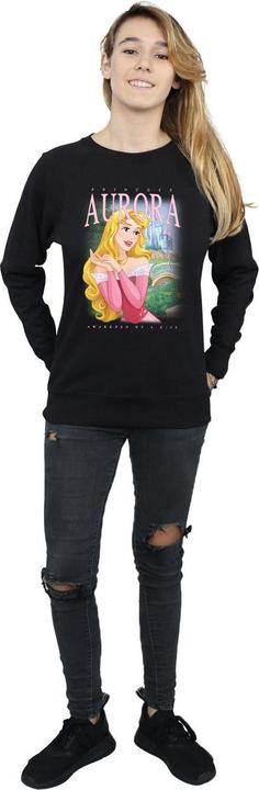 Immagine prodotto Disney Interactive Studios Felpa in cotone Aurora Montage Donna/Ladies (L)